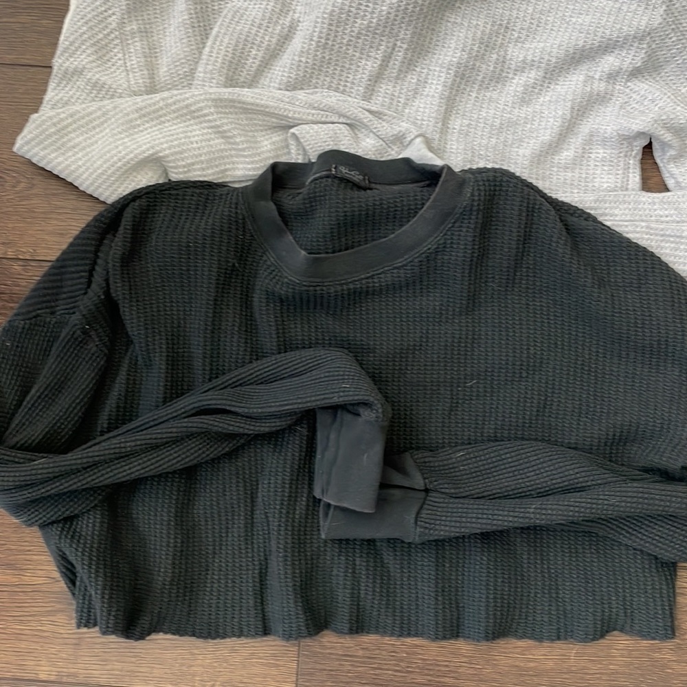 Three Cropped Brandy Henley Bundle - image 2